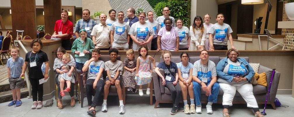 Group of symposium attendees.